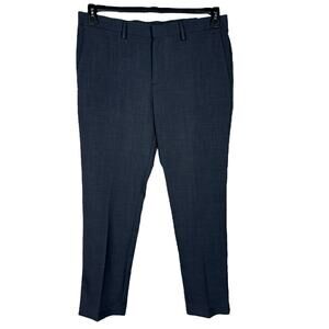 Perry Ellis Portfolio SZ 34x30 (37x30) Travel Luxe Pants Slim Fit Flat Front Men